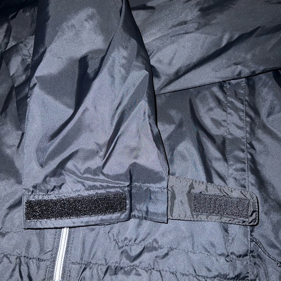 Columbia Black Switchback Waterproof Nylon Long Sleeve Zip Up Jacket Size L - Picture 10 of 13